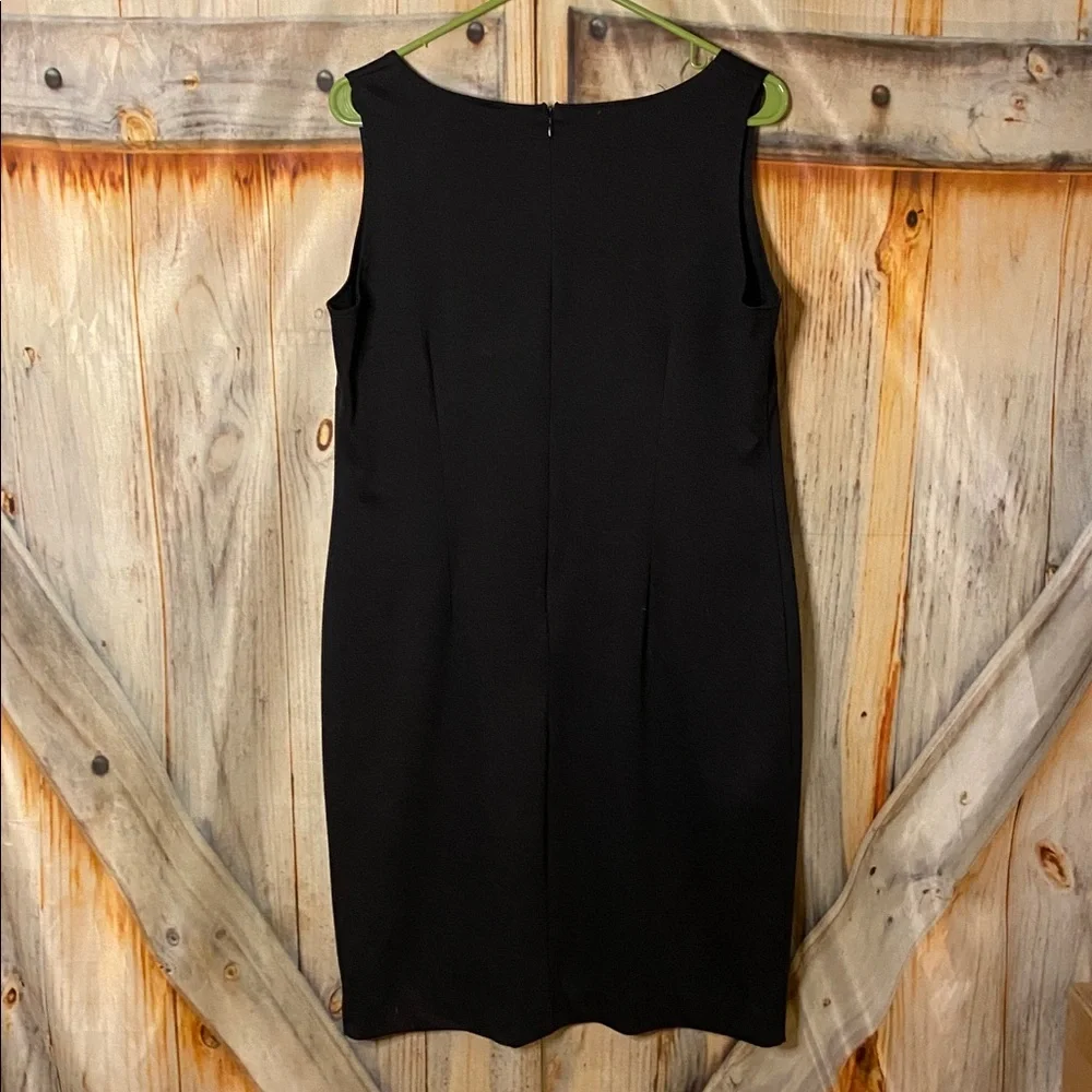 Danny & Nicole Black Sleeveless Mini Dress
